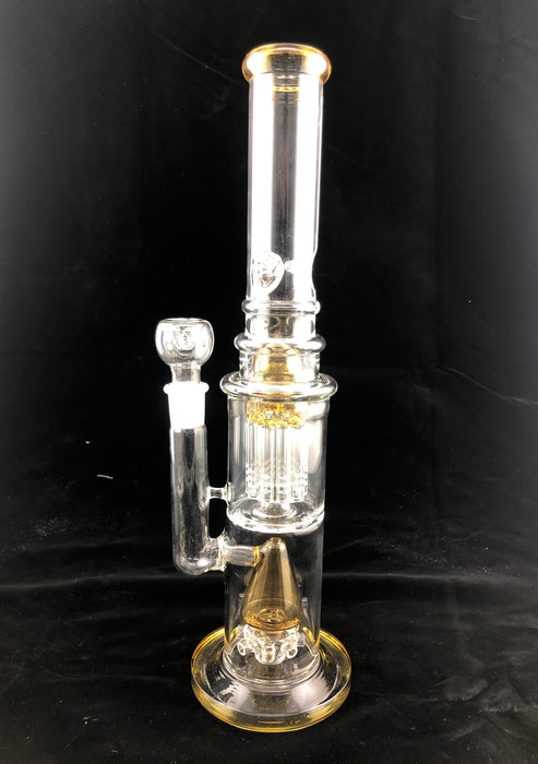 15" Tree & Cone Perc Water Pipe - SmokeZone 420