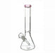 14" 5mm Color Mouth Clear Beaker Water Pipe - SmokeZone 420