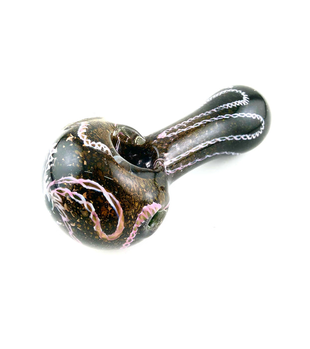 5" Electric Fumed Black Frit Hand Pipe - SmokeZone 420