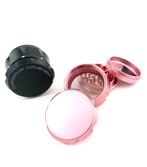Chromium Crusher® 2.5 Solid Color Grinder - SmokeZone 420