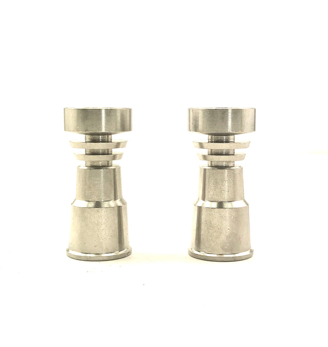 14/18mm Domeless Female Titanium Nail - SmokeZone 420