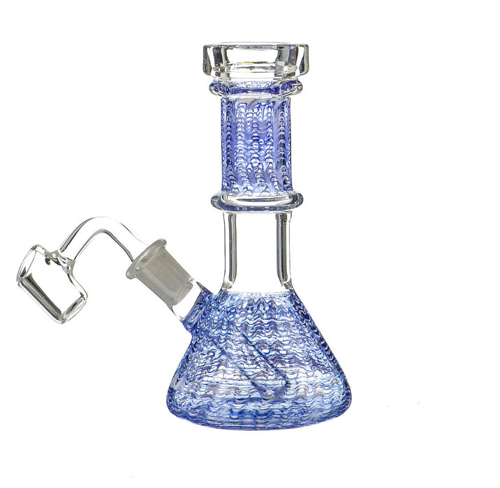 6" Mini Color Wrapped Dab Rig - SmokeZone 420