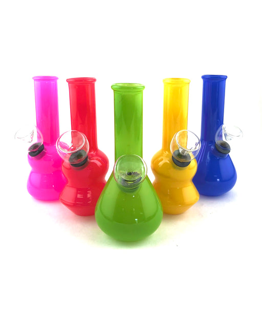 5" Full Solid Color Mini Water Pipe - SmokeZone 420