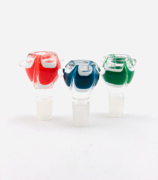 18mm Outside Color Bowls - SmokeZone 420