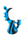 8" Moon Crescent Silicone Dab Rig - SmokeZone 420
