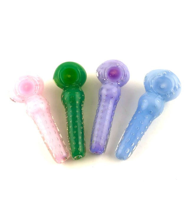 5" Solid Color Air Pocket Narrow Body Hand Pipe - SmokeZone 420
