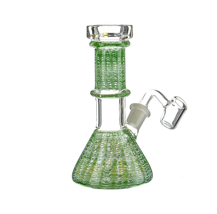 6" Mini Color Wrapped Dab Rig - SmokeZone 420