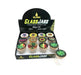 Blink Bamboo Lid Air Tight Glass Jar (12 Per Display) - SmokeZone 420