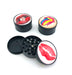 2" Crystal Ball Lip Design Grinder - SmokeZone 420