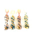 3.5" Rasta & Dichro Spiral Flat Mouth Glass Chillum - SmokeZone 420