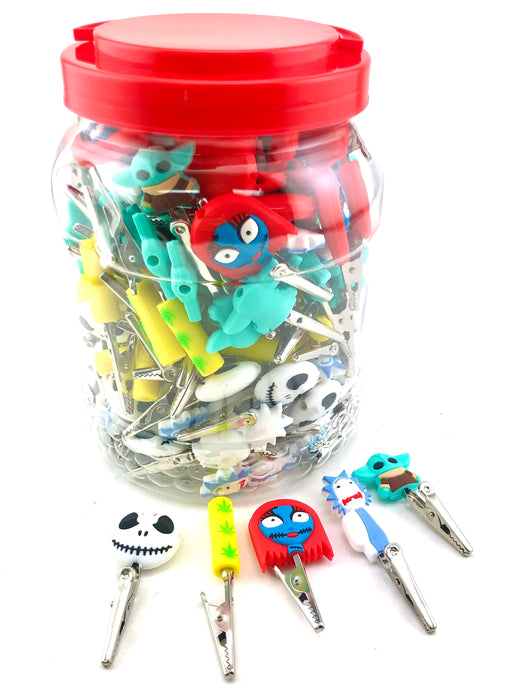 Silicone Assorted Roach Clips - SmokeZone 420