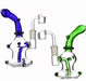 6" Bead Body Color Mouth Tube Dab Rig - SmokeZone 420