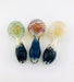 4" Spiral Head Inside Frit Body Hand Pipe - SmokeZone 420