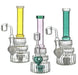 8" Straight Tube Twisted Base Dab Rig - SmokeZone 420