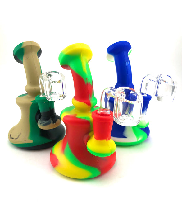 5" Mini Silicone Dab Rig - SmokeZone 420