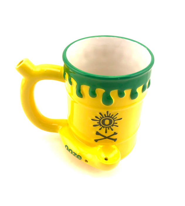 Ooze Toxic Barrel Ceramic Mug Pipe - SmokeZone 420