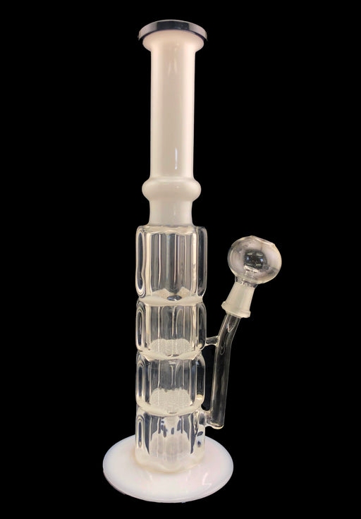 13" Hexagon Body Triple Honeycomb Dab Water Pipe - SmokeZone 420