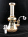 8" Shiny Transparent Dab Rig - SmokeZone 420