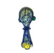 4.5" Single Ring Full Frit Body Spoon Pipe - SmokeZone 420