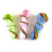 4" Rasta Twist Slime Tube Glass Hand Pipe - SmokeZone 420