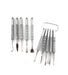 4" Five Piece Dab Tool Set - SmokeZone 420