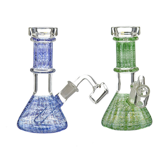6" Mini Color Wrapped Dab Rig - SmokeZone 420