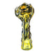 5" Glass Striped Inside Work Fumed Spoon Pipe - SmokeZone 420