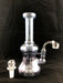 8" Shiny Transparent Dab Rig - SmokeZone 420