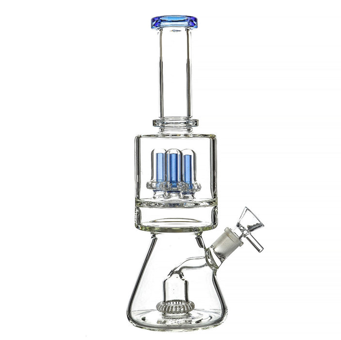 11" Triple Dome & Shower Perc Water Pipe - SmokeZone 420