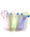 4.5" Double Ring Slime Polka Dot Head Hand Pipe - SmokeZone 420