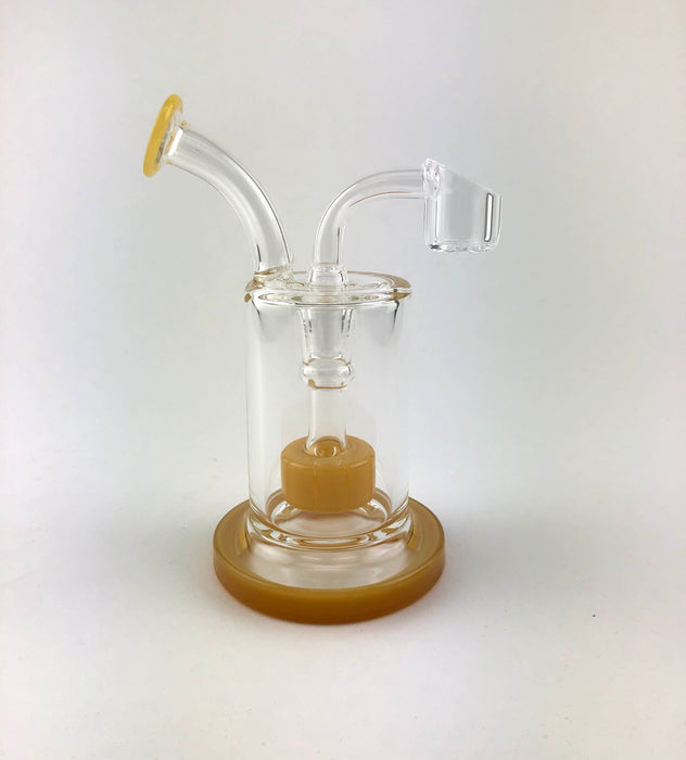 6" Built In Stem Showerhead Dab Rig - SmokeZone 420