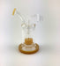 6" Built In Stem Showerhead Dab Rig - SmokeZone 420