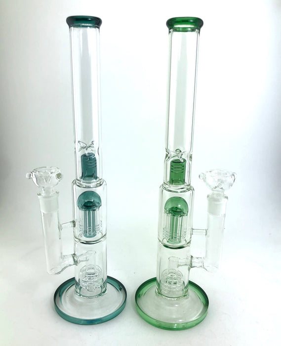 16" Dome Tree & Matrix Perc Water Pipe - SmokeZone 420