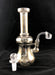 8" Shiny Transparent Dab Rig - SmokeZone 420