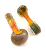 5" Outside Spiral Squared Mouth Spoon Pipe - SmokeZone 420