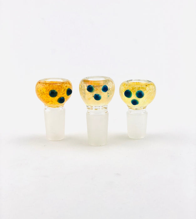 18mm Heavy Gold Fumed Bowls - SmokeZone 420