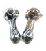5" Electric Fumed Black Frit Hand Pipe - SmokeZone 420