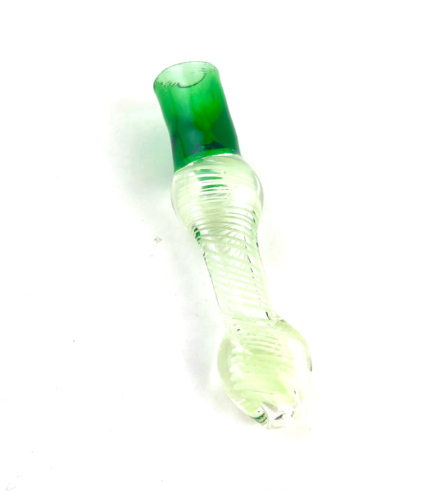 4" Color Mouth & Twist Glass Chillum - SmokeZone 420