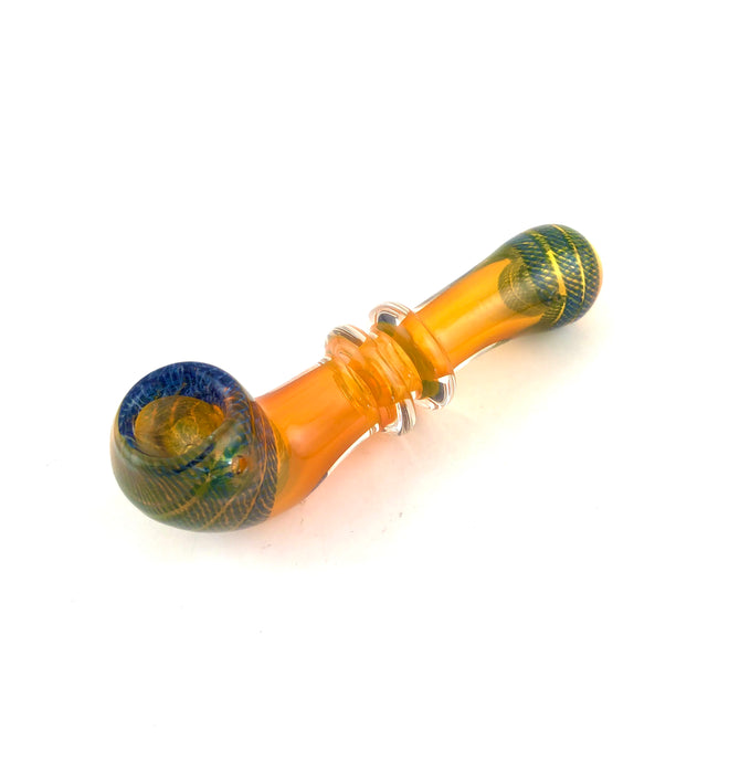 6" Dark Fumed Double Ring Sherlock Pipe - SmokeZone 420