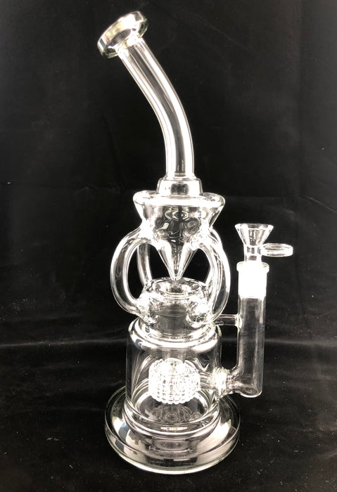 13" Recycler Matrix Perc Water Pipe - SmokeZone 420