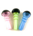 4" Double Ring Slime Glass Tube Hand Pipe - SmokeZone 420