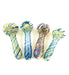 4.5" Color Twisted Narrow Hand Pipe - SmokeZone 420
