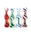4" Solid Color Dichro Twist Flat Mouth Glass Chillum - SmokeZone 420