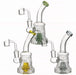 6" Twisted Glass Bent Mouth Dab Rig - SmokeZone 420