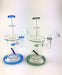 9" Slanted Mouth Nail In Perc Dab Rig - SmokeZone 420