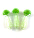 5" Slime Green Head Polka Dot Hand Pipe - SmokeZone 420