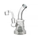 6" Twisted Glass Bent Mouth Dab Rig - SmokeZone 420