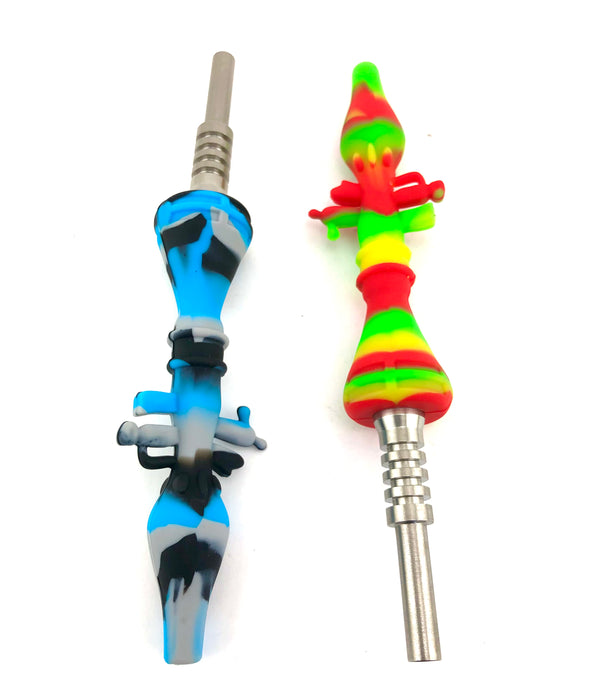 5" RPG Style Silicone Nectar Collector - SmokeZone 420