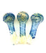 4.5" Blue Twist Narrow Fumed Body Hand Pipe - SmokeZone 420