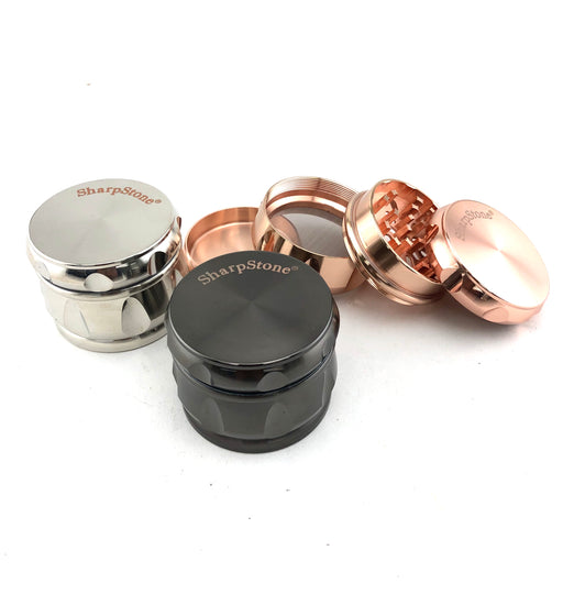 2" SharpStone 4 Part Grinder - SmokeZone 420